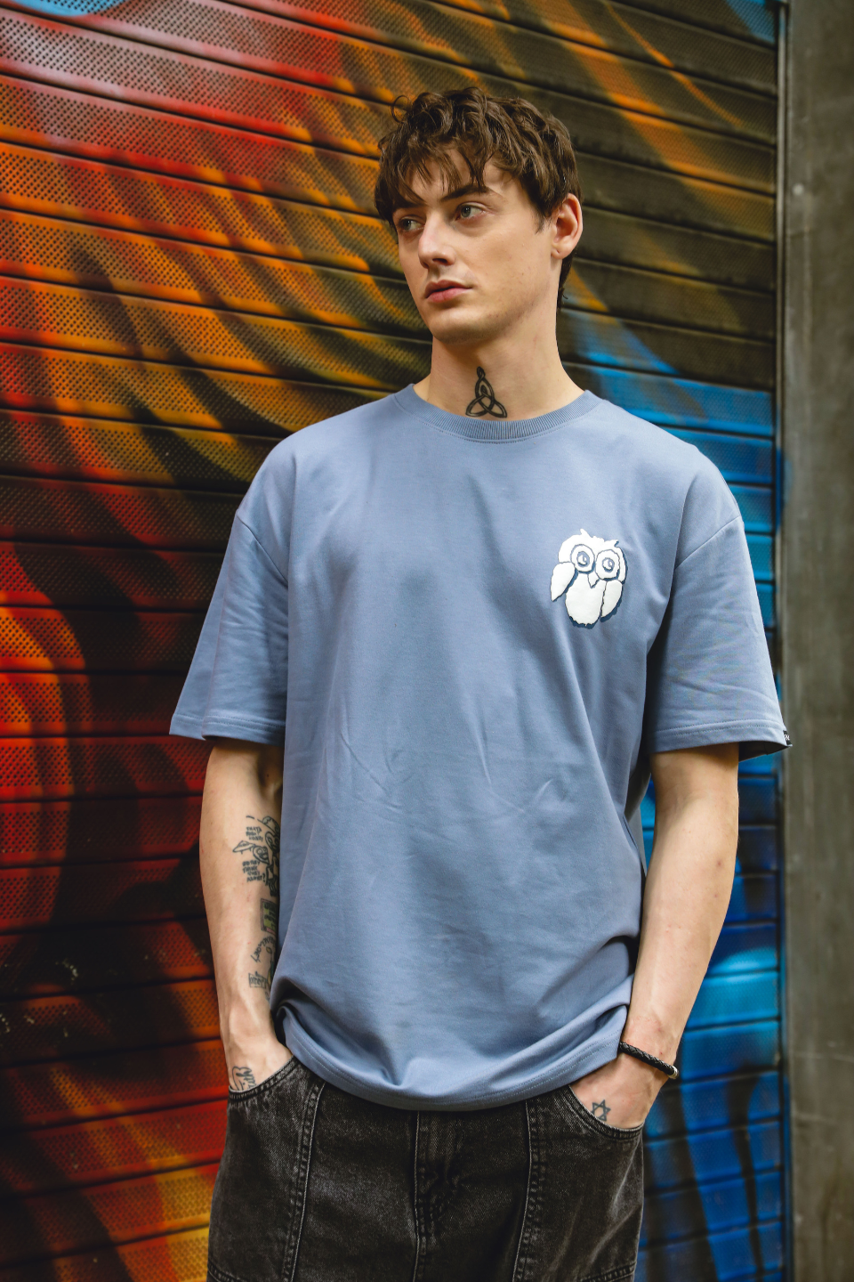 Early Club Oversized Graphic T-Shirt
