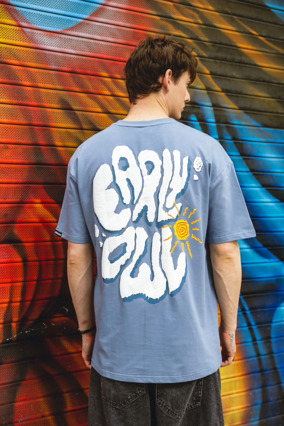 Early Club Oversized Graphic T-Shirt