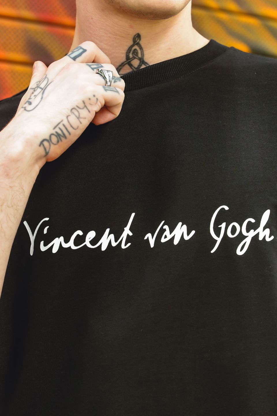Vincent van Gogh Oversized Graphic T-Shirt