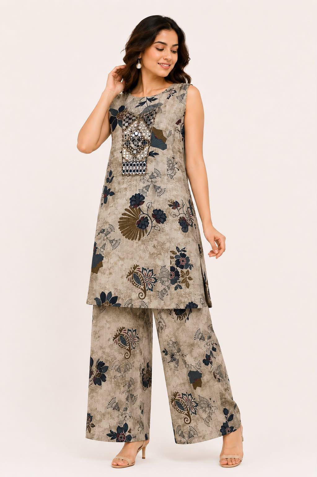 Women's Mirror Work Coord Set