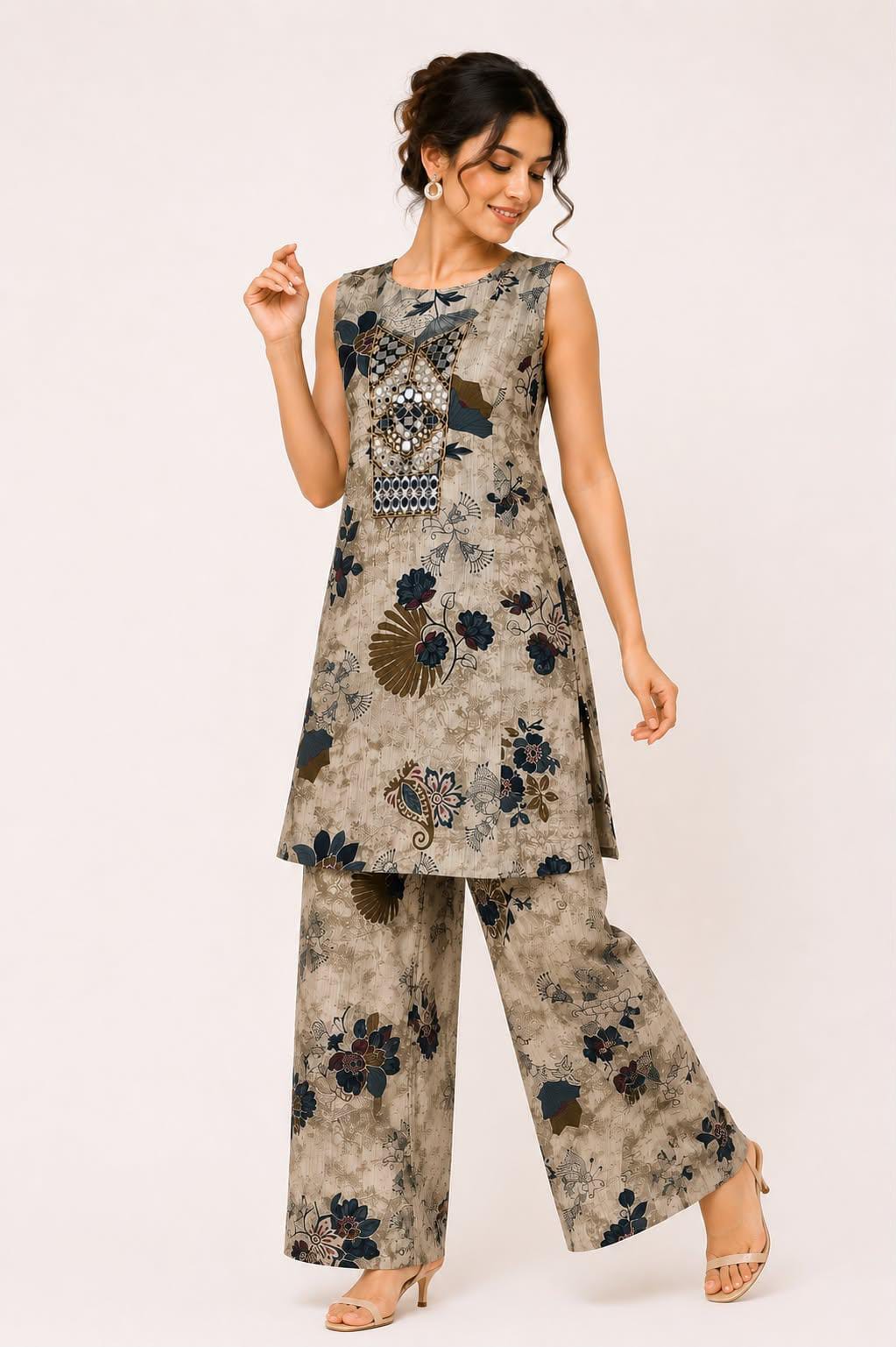Women's Mirror Work Coord Set