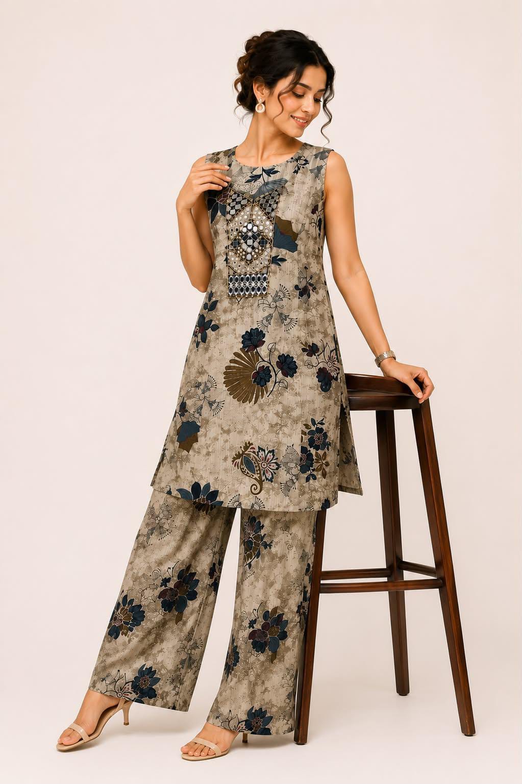 Women's Mirror Work Coord Set