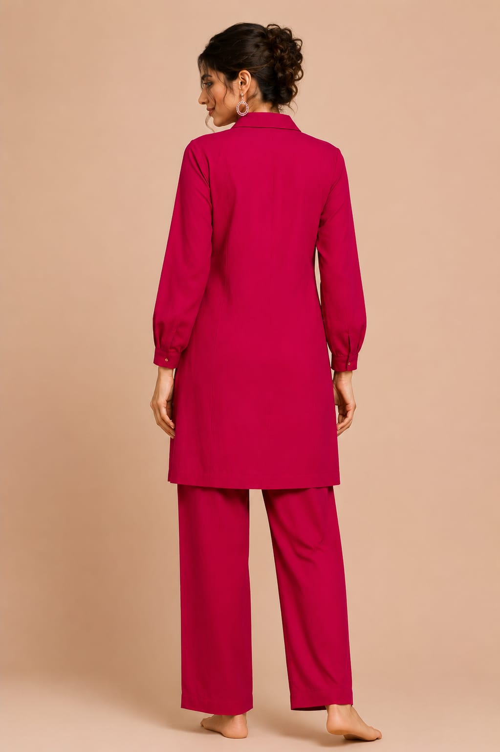 Stylish Women's Red Co-Ord Set