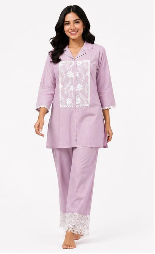 Women's Baby Pink Coord Set