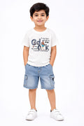 Boys' Graphic Printed T-Shirt & Pant Set