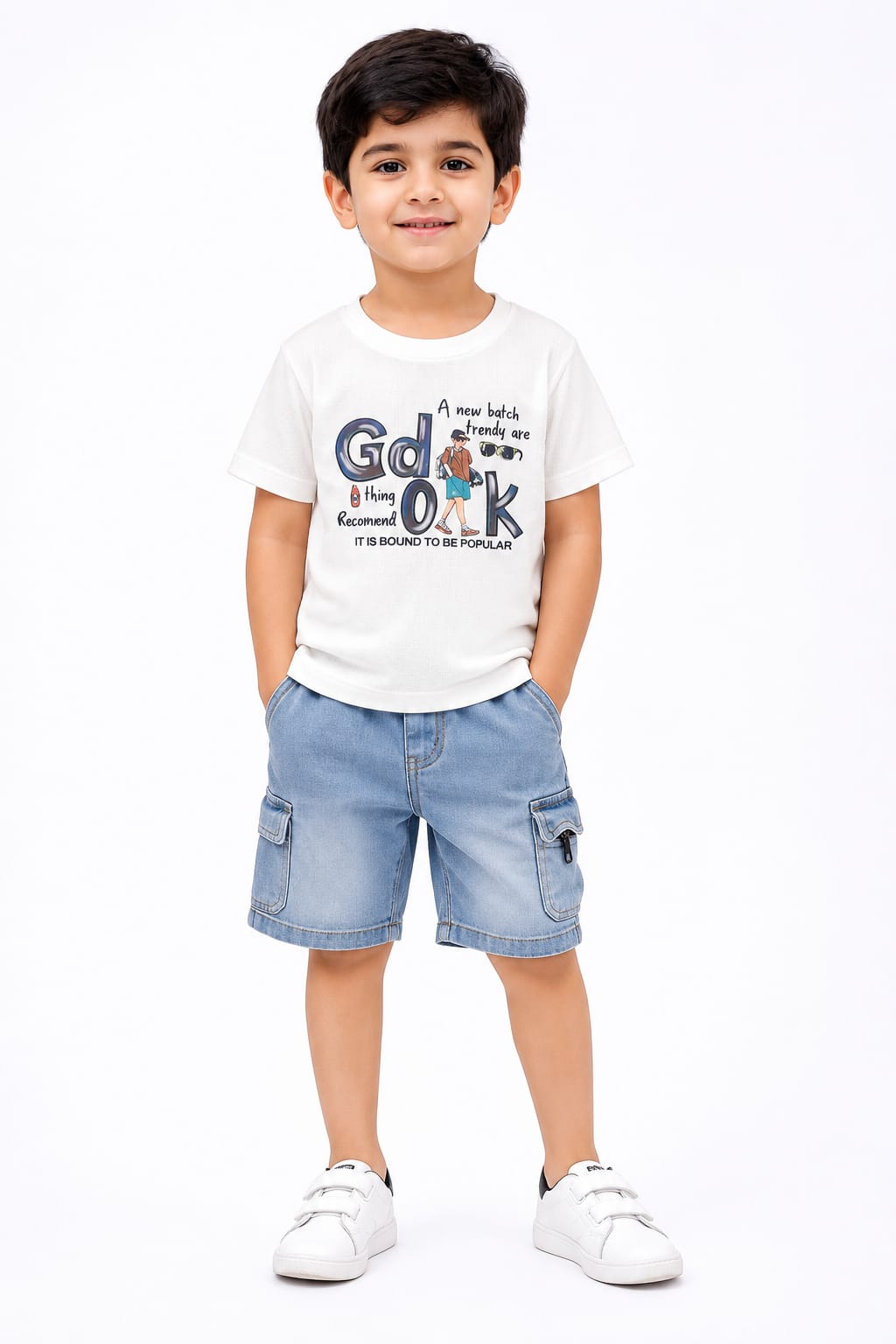 Boys' Graphic Printed T-Shirt & Pant Set