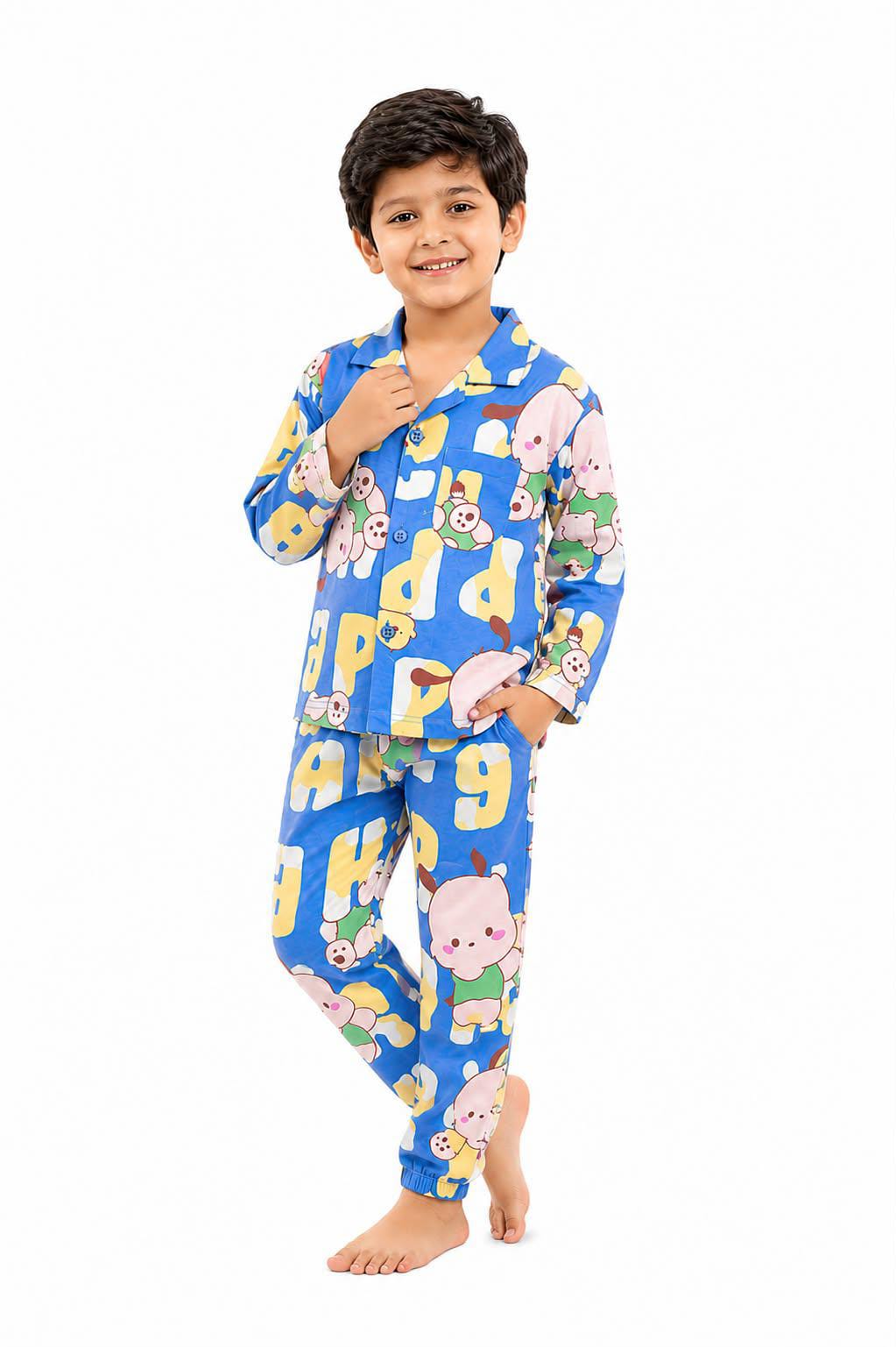 Boys Printed Night Suit