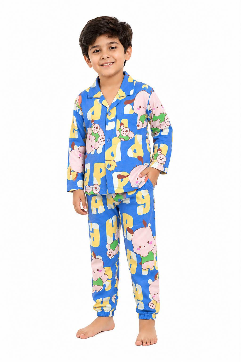 Boys Printed Night Suit