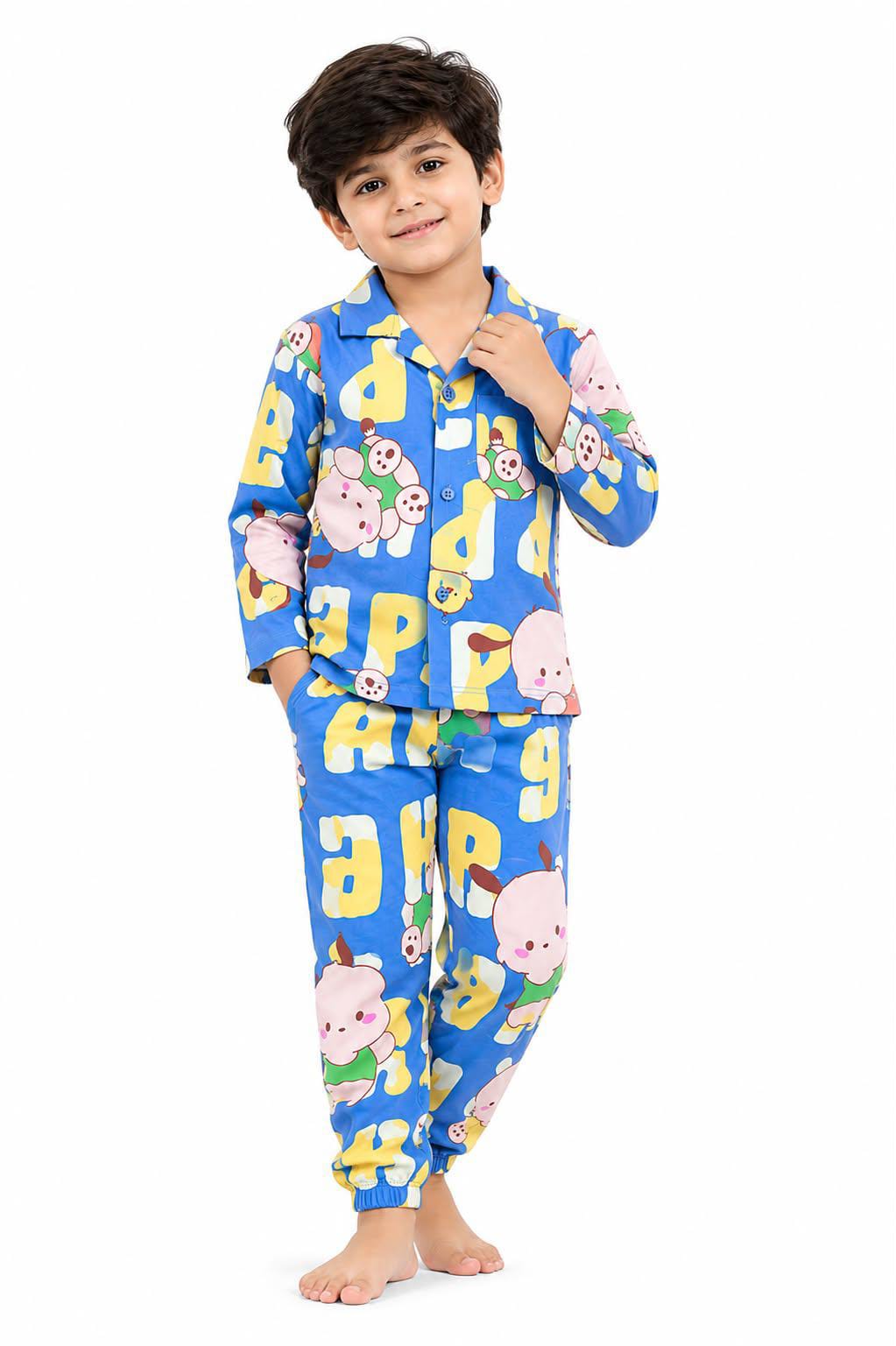 Boys Printed Night Suit