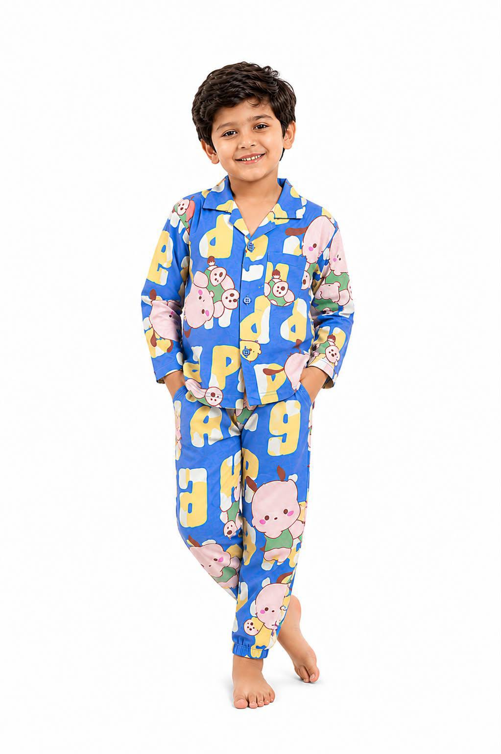 Boys Printed Night Suit