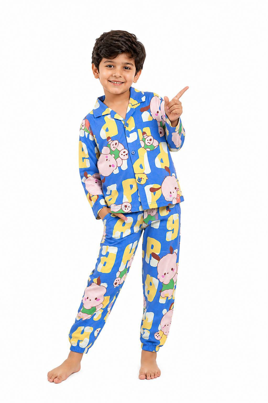 Boys Printed Night Suit