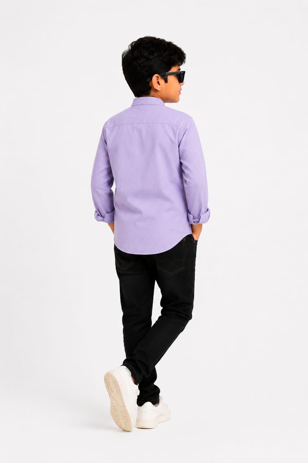 Boys Kurta Pattern Shirt