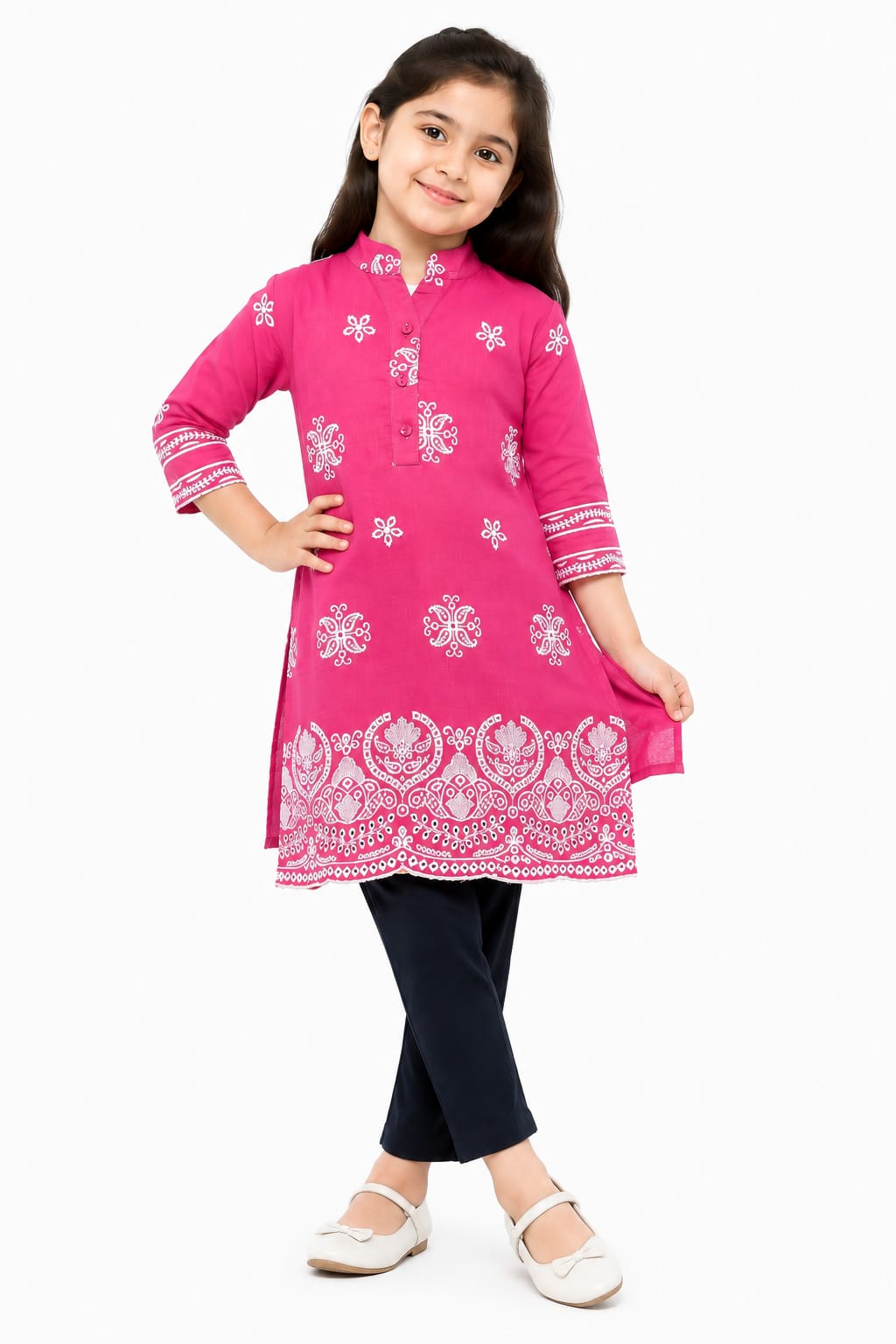 Kids Girls Short Kurti
