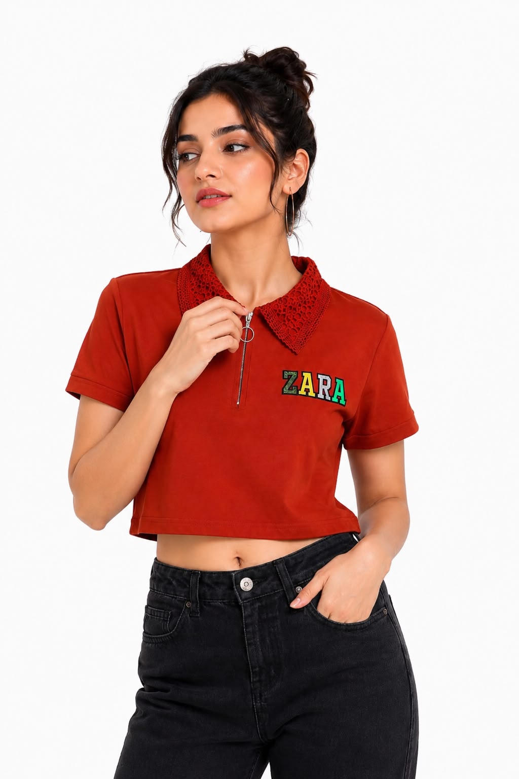 Women's Cute Crop Top
