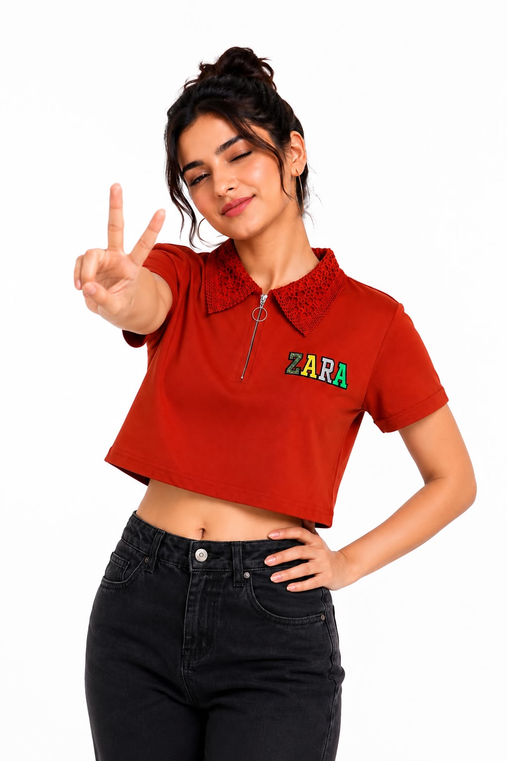 Women's Cute Crop Top