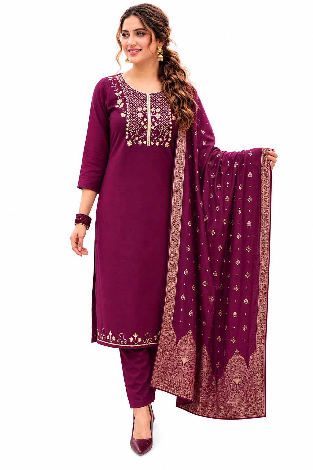 Kurti with Palazzo Set