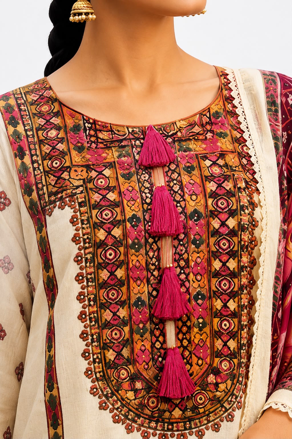 Farshi Kurti Set
