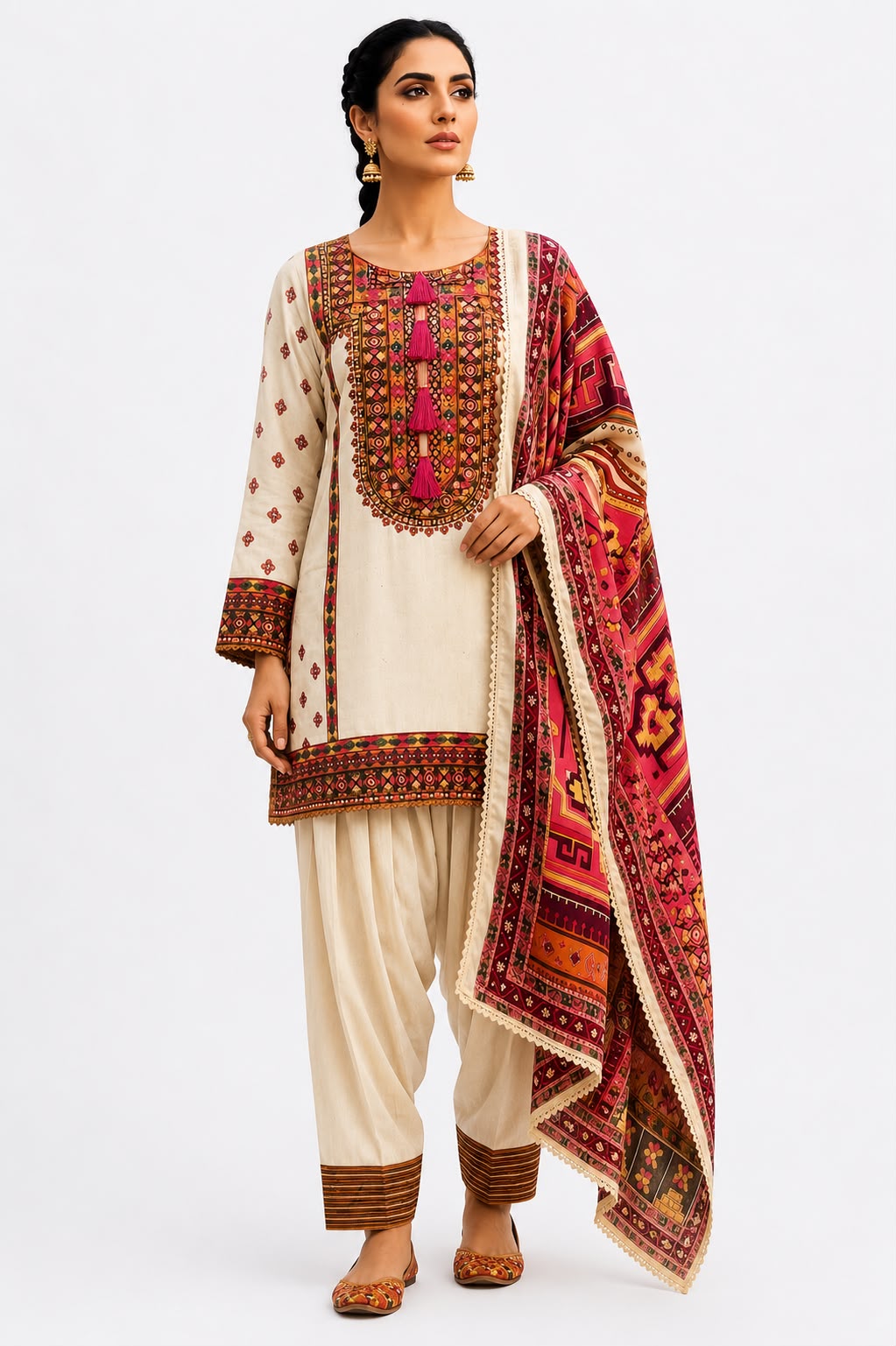 Farshi Kurti Set
